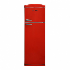 Frigorifero doppia porta Atlantic rosso 311 lt stile retrò