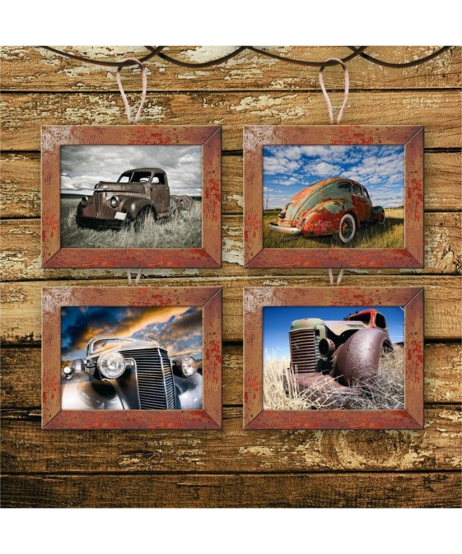 Quadro stampa astratto auto -