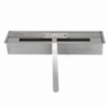 Camino a bioetanolo da terra BELLINI in legno effetto Marmo Nero Made in Italy L96 x P35 x H96