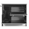 Cucina A Legna Stufa 9 Kw Cappuccino Beatrice L87xP51xH79 Ecodesign