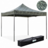 Gazebo richiudibile pieghevole 3 X 3 Mimetico ricoperto in PVC impermeabile