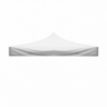Telo tetto Bianco 3X6 impermeabile per ricambio gazebo richiudibile EG49483