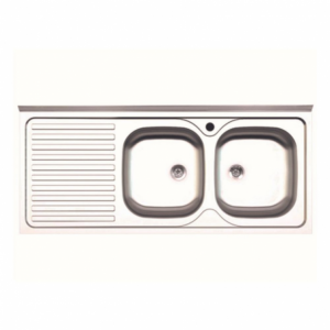 Lavello appoggio 50 Series 120x50 cm SA127 sinistro