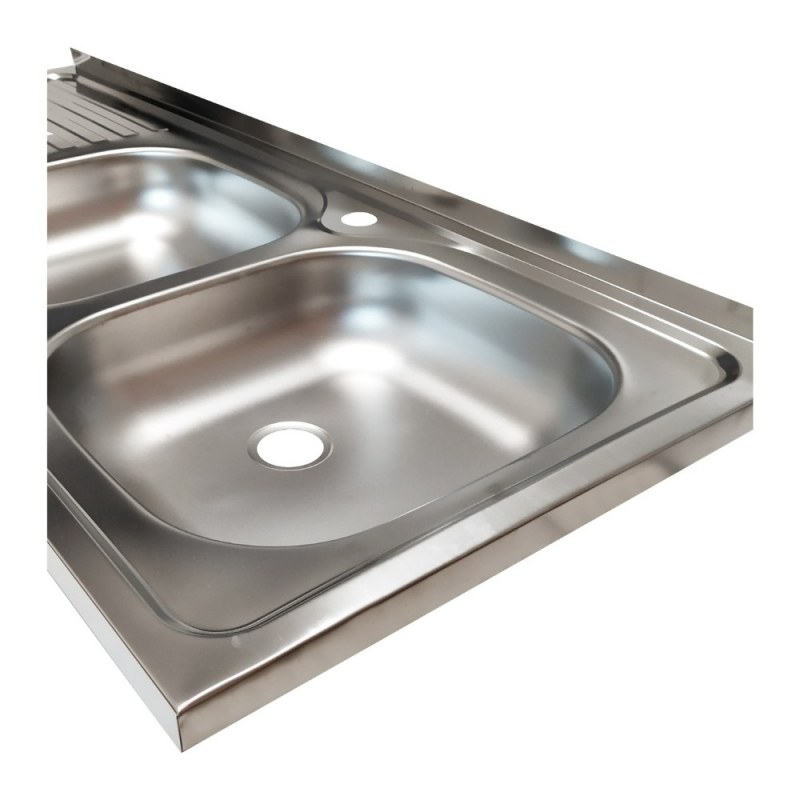 Lavello appoggio 50 Series 120x50 cm SA127 sinistro