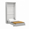 Letto singolo a scomparsa Happy bianco salvaspazio pratico