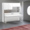 Mobile multiuso Nitro con letto a scomparsa e scrivania estraibile