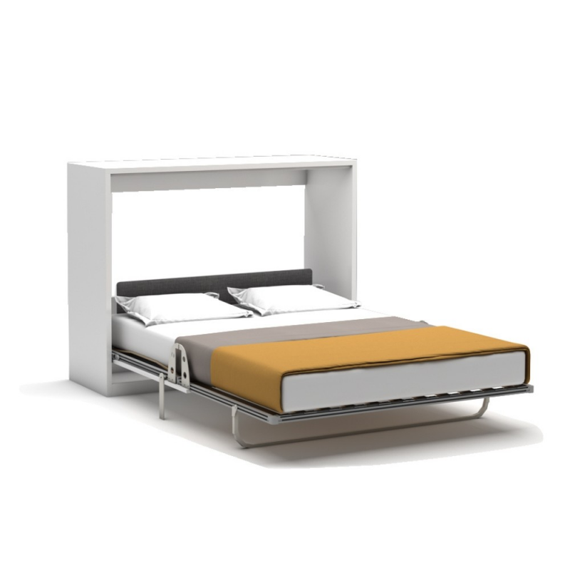 Letto matrimoniale a scomparsa Capsule bianco 160x200 salvaspazio