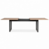 Tavolo allungabile Denver 80C quercia antracite 200x75x90 cm