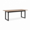 Tavolo allungabile Denver 80C quercia antracite 200x75x90 cm