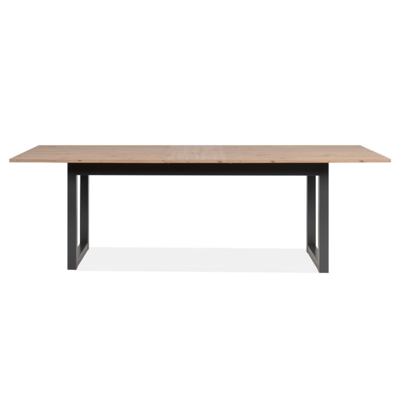 Tavolo allungabile Denver 80C quercia antracite 200x75x90 cm
