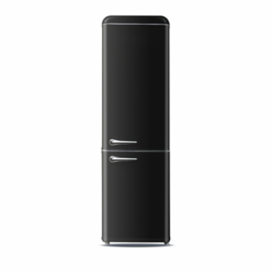Frigorifero combinato Samet Maremma nero design moderno e capiente