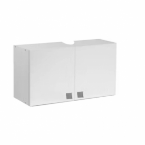 Pensile cappa 60 cm bianco moderno per cucina funzionale