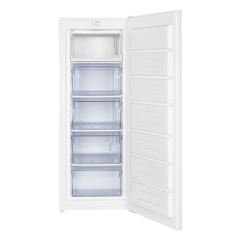 Congelatore verticale Daya 168L 4 cassetti classe E bianco