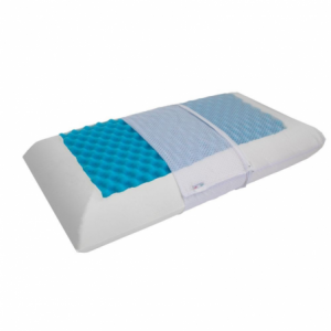 Guanciale memory con inserto gel H15 fresco e ergonomico
