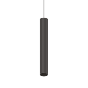 Sistema lineare Ego Pendant Tube 12W 3000K nero Ideal Lux