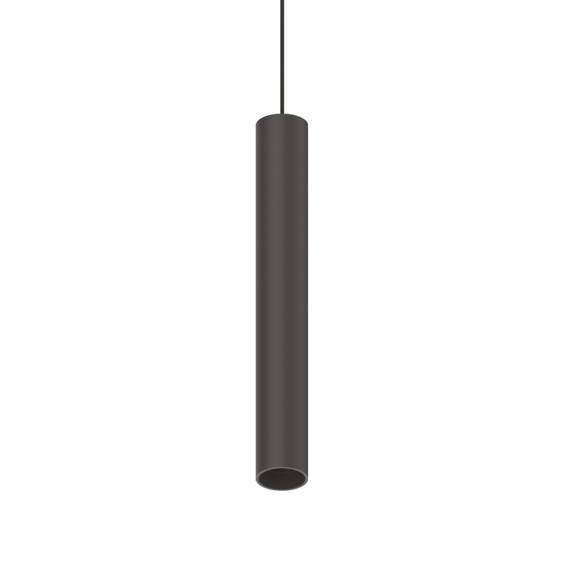 Sistema lineare Ego Pendant Tube 12W 4000K nero Ideal Lux