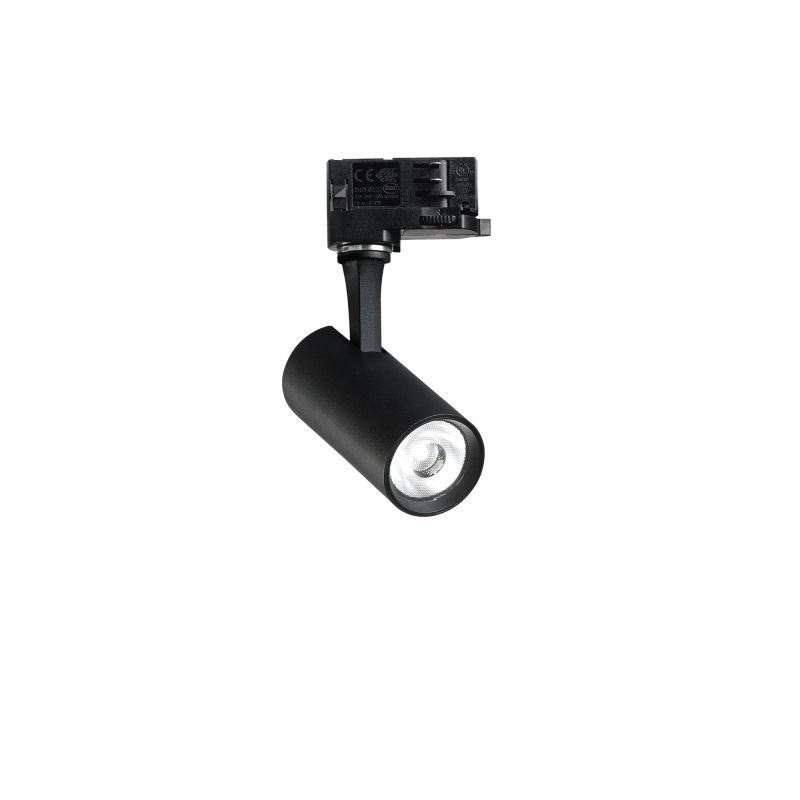 Tracklights Fox 8W CRI90 4000K On/Off BK Ideal Lux