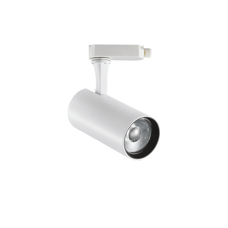 Tracklights Fox 15W CRI80 3000K On/Off WH Ideal Lux