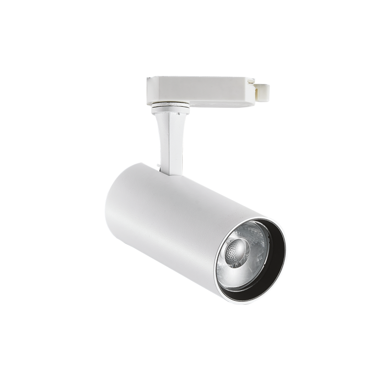Tracklights Fox 25W CRI90 3000K On/Off WH Ideal Lux