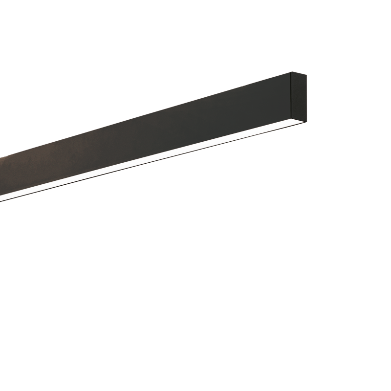 Sistema Lineare Steel Wide 3000K BK Ideal Lux
