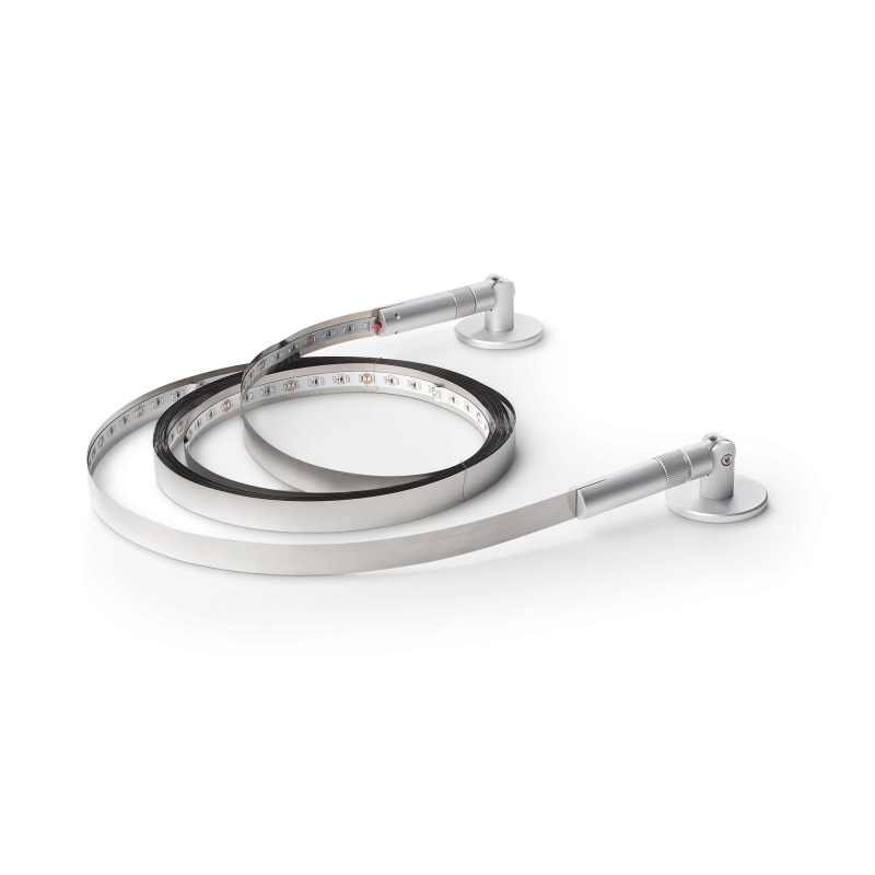 Sistema lineare Tesi 20mm 0,5 mt acciaio Ideal Lux moderno