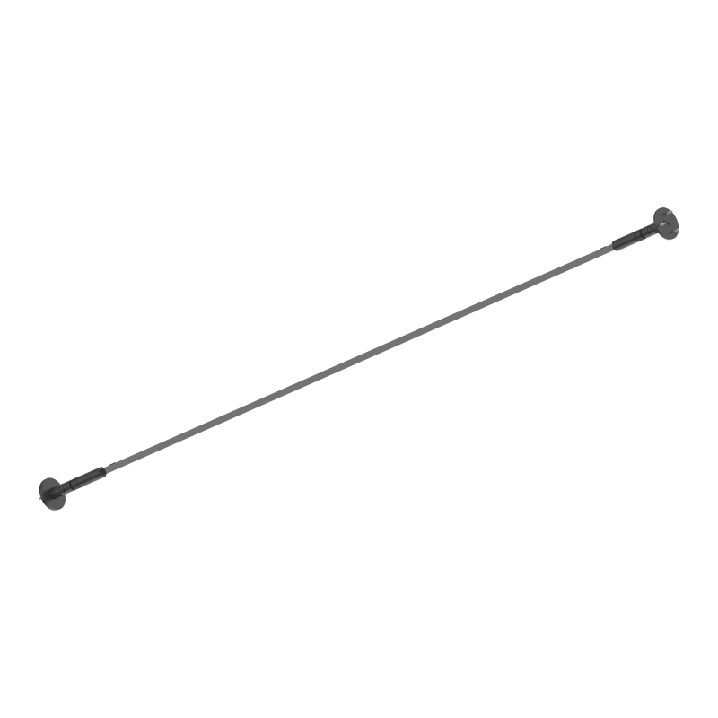 Sistema lineare Tesi 20mm 0,5 mt nero Ideal Lux illuminazione