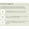 Materasso sfoderabile N2 BioCotton Melograno ortopedico varie misure