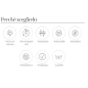 Materasso sfoderabile F5 Comfort Termha ortopedico varie misure