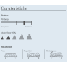 Materasso sfoderabile E2 Easy Basic ortopedico varie misure
