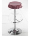 Sgabelli bar a forma di tappo - set da 2 rosso