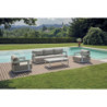 Salotto Antibes alluminio bianco Moia elegante e resistente