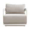 Salotto Antibes alluminio bianco Moia elegante e resistente