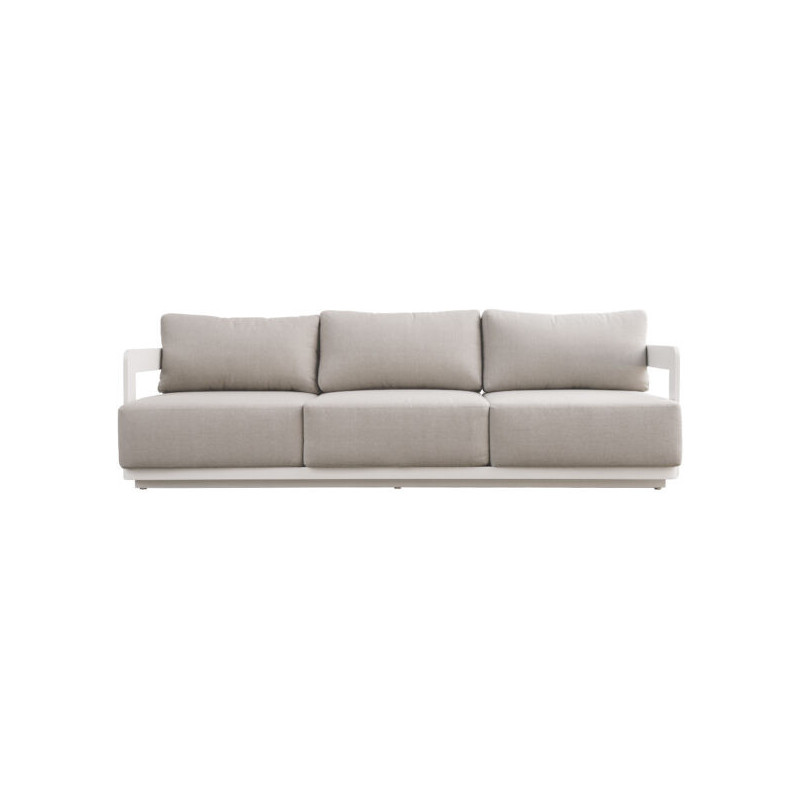 Salotto Antibes alluminio bianco Moia elegante e resistente