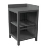 Modulo cucina angolare 60x60 antracite Moia da esterno robusto