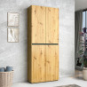 Scarpiera a 4 ante XL con 10 ripiani MISTER Artisan