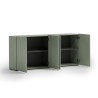 Sideboard MISTER VERDE SALVIA 4 ante | KItaly | Levante Shop