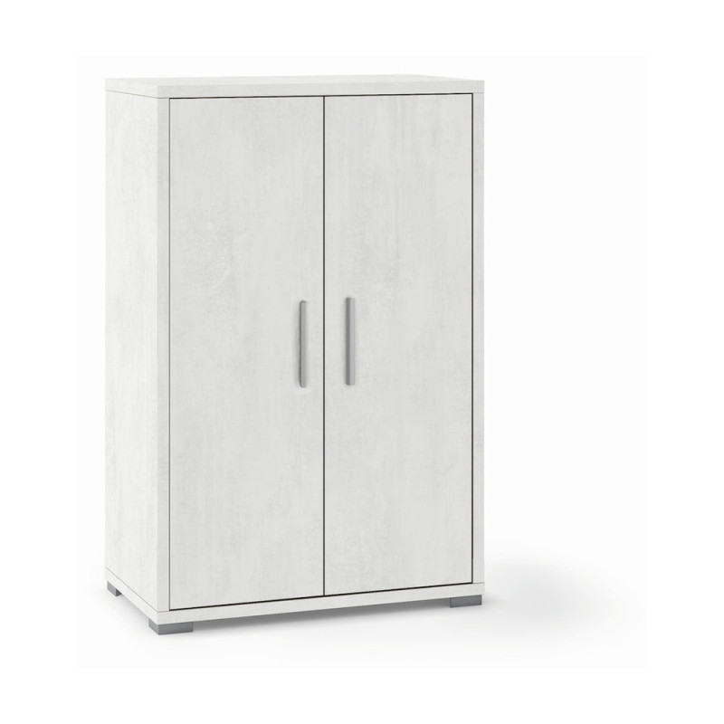 Mobile 2 ante kit ossido bianco Sarmog moderno e compatto