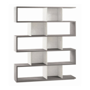 Libreria Modulare H178 L150 Kit Cemento Sarmog – Alta e Moderna