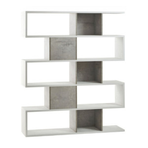 Libreria Modulare H178 L150 Kit Ossido Bianco Sarmog – Alta e Moderna