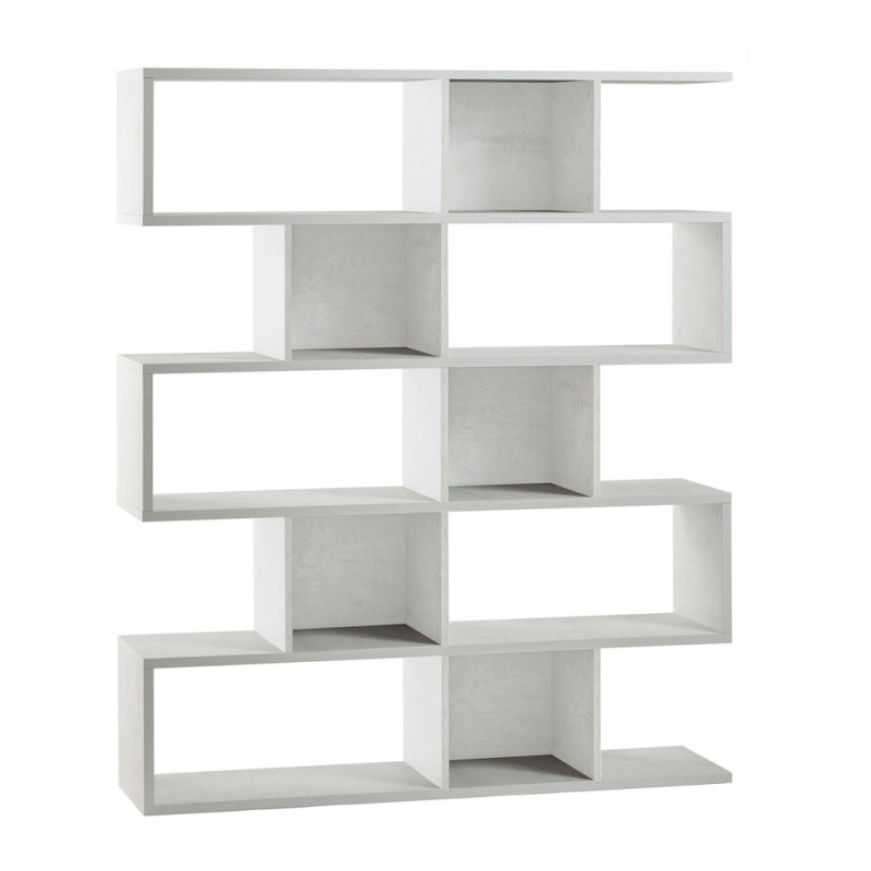 Libreria Modulare H178 L150 Kit Ossido Bianco Sarmog – Alta e Moderna