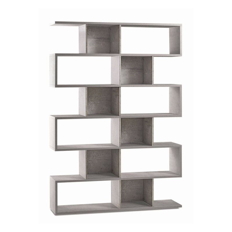 Libreria Modulare H215 L150 Kit Cemento Sarmog – Alta e Moderna