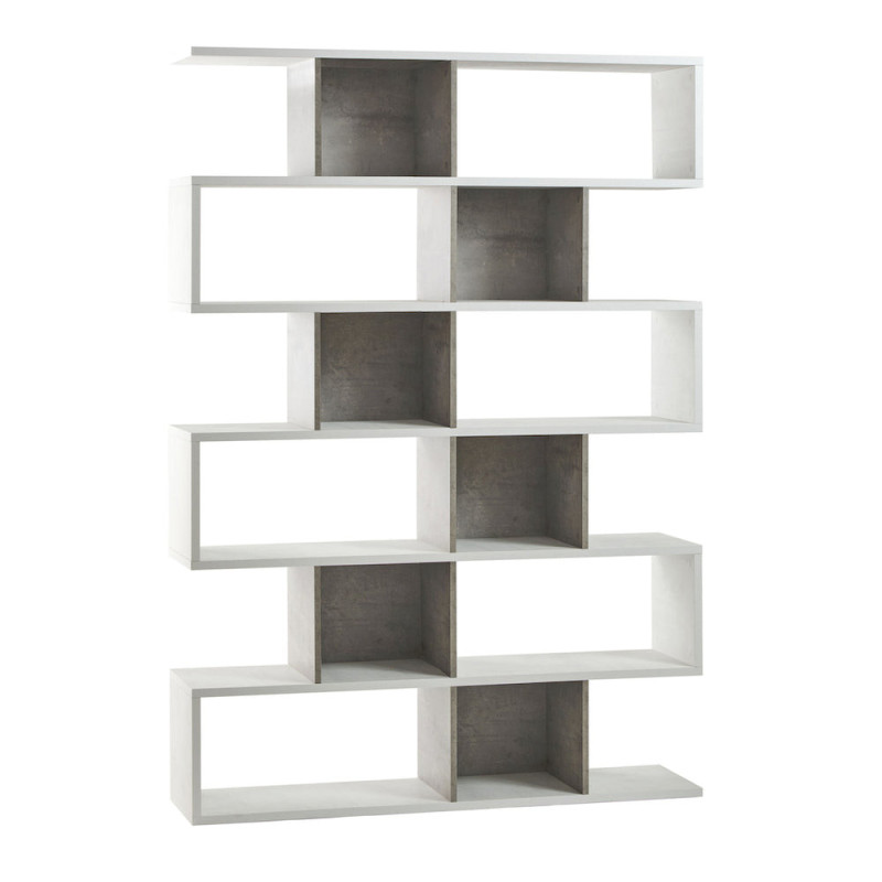 Libreria Modulare H215 L150 Kit Ossido Bianco Sarmog – Alta e Moderna