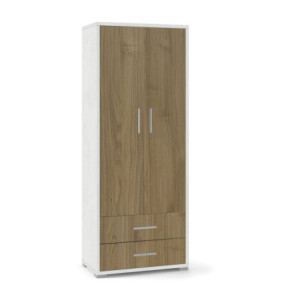 Mobile 2 Ante 2 Cassetti H182 L71 Ossido Bianco Sarmog – Armadio Versatile