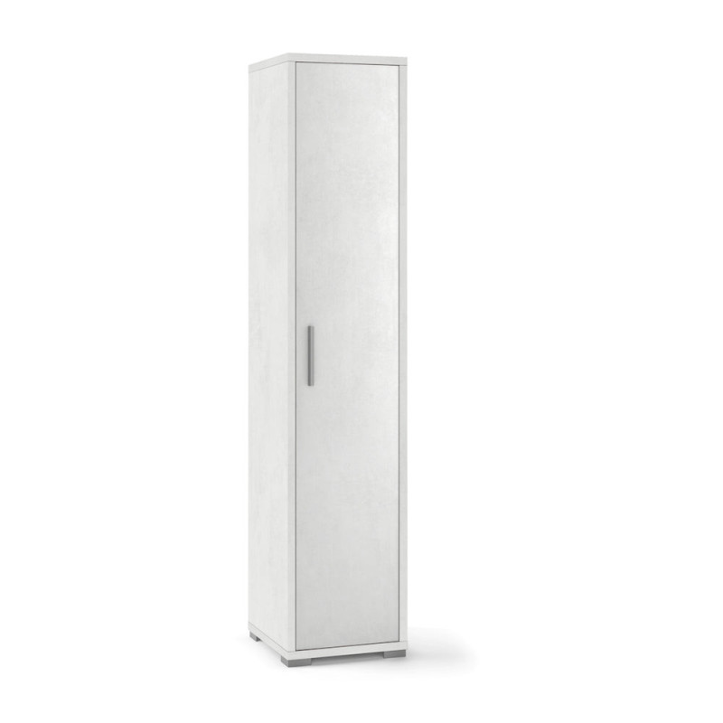 Armadio 1 anta H182 L38 ossido bianco Sarmog compatto moderno