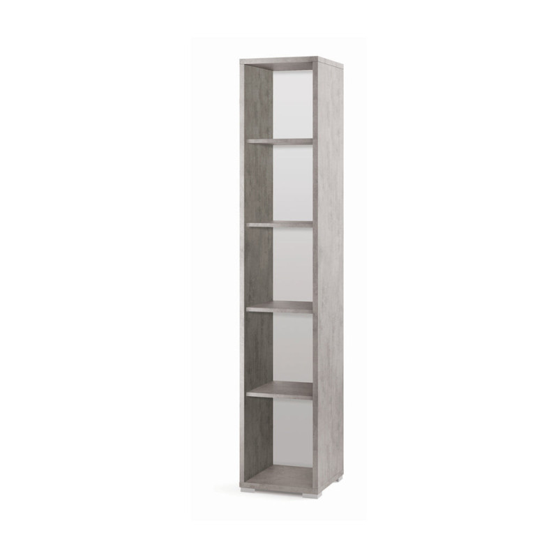 Colonna a giorno H199 L38 cemento Sarmog - libreria moderna