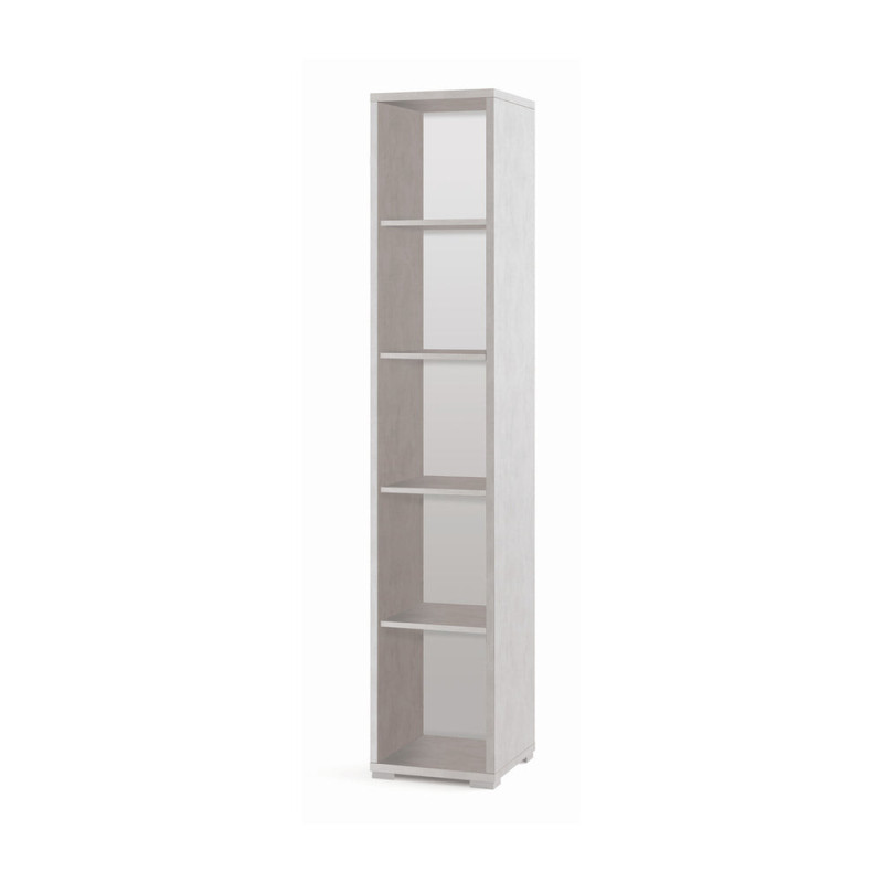 Colonna a giorno H199 L38 ossido bianco Sarmog - libreria moderna