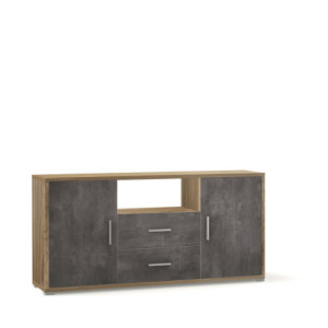 Mobile 2 Ante 2 Cassetti Kit Noce Stelvio Sarmog – Mobile Ingresso Capiente