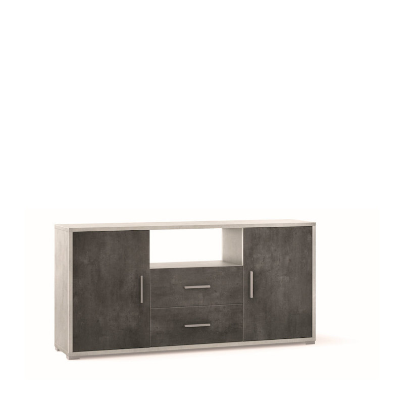 Mobile 2 Ante 2 Cassetti Kit Ossido Bianco Sarmog – Mobile Ingresso Moderno