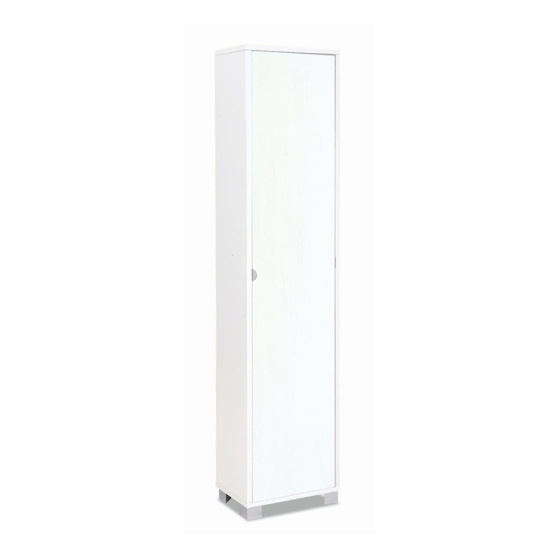 Armadio 1 Anta Kit Bianco Fiammato Sarmog Salvaspazio