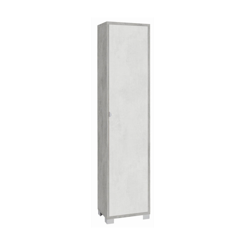 Colonna 1 anta cemento Sarmog 43x29x190 armadio salvaspazio